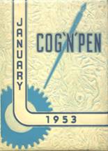 1953 Central High School Yearbook from Newark, New Jersey cover image