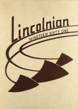Lincoln High School 1961 yearbook cover photo
