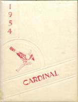 Sedgwick High School 1954 yearbook cover photo