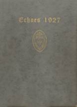 1927 St. John's High School Yearbook from Darlington, South Carolina cover image