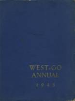 West Goshen Elementary School 1945 yearbook cover photo