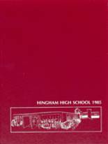 Hingham High School 1985 yearbook cover photo