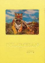 Columbia High School 1974 yearbook cover photo