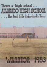 Alvarado High School 1983 yearbook cover photo