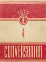 Converse High School 1939 yearbook cover photo