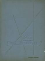 1955 Lincoln High School Yearbook from Plymouth, Indiana cover image
