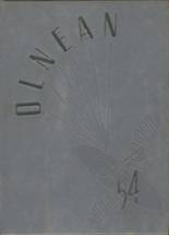 1954 East Richland High School Yearbook from Olney, Illinois cover image
