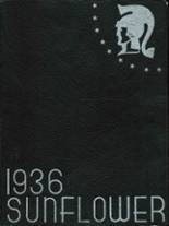 Topeka High School 1936 yearbook cover photo