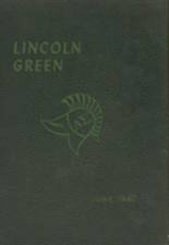 Lincoln School 1947 yearbook cover photo