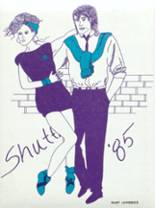 Shaw High School 1985 yearbook cover photo