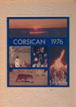 Corsicana High School 1976 yearbook cover photo