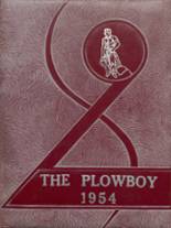 1954 Gober High School Yearbook from Gober, Texas cover image