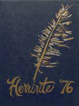 Herrin High School 1976 yearbook cover photo