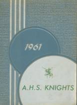 Auburntown High School 1961 yearbook cover photo