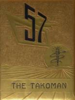 Takoma Academy 1957 yearbook cover photo