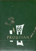 1966 Prouty Regional High School Yearbook from Spencer, Massachusetts cover image