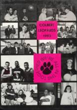 Colbert High School 1993 yearbook cover photo