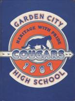 Garden City High School 1987 yearbook cover photo