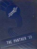 Keeseville Central High School 1955 yearbook cover photo