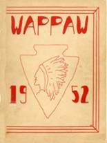 Paw Paw High School 1952 yearbook cover photo