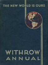 Withrow High School 1943 yearbook cover photo