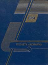 Hildreth High School 1951 yearbook cover photo