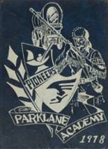 Parklane Academy 1978 yearbook cover photo