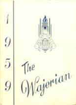 Windham-Ashland-Jewett High School 1959 yearbook cover photo