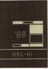 Pike-Delta-York High School 1968 yearbook cover photo