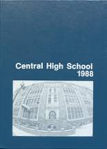 Central High School 1988 yearbook cover photo