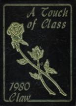 East Davidson High School 1980 yearbook cover photo