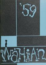 Washburn High School 1959 yearbook cover photo