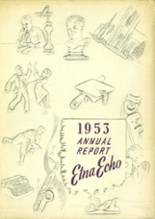 Etna Green High School 1953 yearbook cover photo