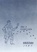 1987 St. Xavier School Yearbook from Junction city, Kansas cover image