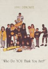 Beggs High School 1991 yearbook cover photo