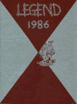 1986 Lenape High School Yearbook from Medford, New Jersey cover image