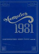 1981 Northwestern High School Yearbook from Mendon, Missouri cover image