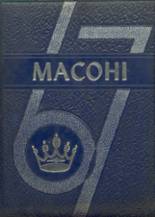 Mason County High School 1967 yearbook cover photo