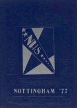Nottingham High School 1977 yearbook cover photo