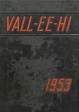 Valley High School 1953 yearbook cover photo
