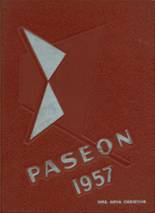 1957 Paseo High School Yearbook from Kansas city, Missouri cover image