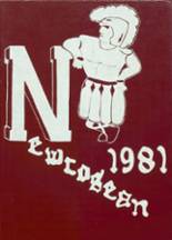 Newcomerstown High School 1981 yearbook cover photo