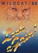 Los Gatos High School 1986 yearbook cover photo