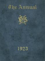 Cathedral School of St. Mary 1923 yearbook cover photo