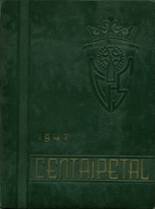 1947 Central Catholic High School Yearbook from Toledo, Ohio cover image