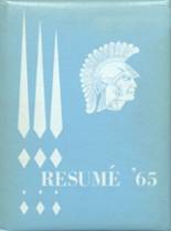 Armstrong High School 1965 yearbook cover photo