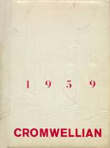 Cromwell High School 1959 yearbook cover photo