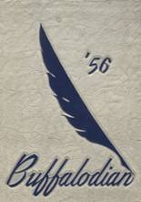 New Buffalo High School 1956 yearbook cover photo