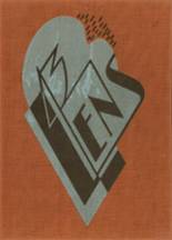 Maine Township High School 1943 yearbook cover photo