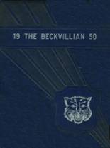 1950 Beckville High School Yearbook from Beckville, Texas cover image